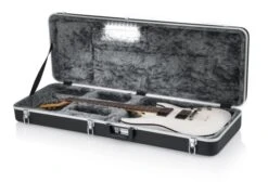 Gator Deluxe Molded Case For Electric Guitars; LED Edition GC-ELECTRIC-LED -L.A MUSIC Instruments GC ELECTRIC LED hqw DEMO