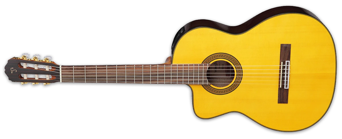 Takamine Classical Cutaway Left Handed - Natural GC5CELH-NAT 1 Takamine Classical Cutaway Left Handed - Natural GC5CELH-NAT