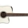 Takamine G Series 12 String Dreadnought Acoustic / Electric Guitar With Case, Pearl White GD37CE-12-PW