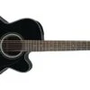 Takamine Nex Cutaway Acoustic-Electric Guitar, Black GN30CE-BLK