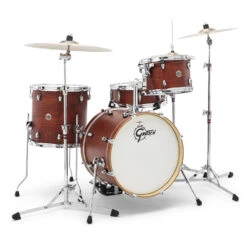 Gretsch Drums Catalina Club 4 Piece Drum Shell Pack Satin Walnut Glaze CT1-J404-SWG