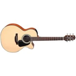 Takamine Solid Spruce 3/4 Size Taka-mini Acoustic-Electric Guitar With Gig Bag GX18CE-NS