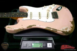 Fender Custom Shop L-Series 1964 Stratocaster Super Heavy Relic Shell Pink Rosewood 9231990856 - Serial Number - L11388 -L.A MUSIC Instruments Good 12 25849.1428615382.1280.1280