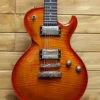 DBZ Bolero Guitar Flame Top Amber Cherry Sunburst Made In China