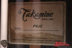 Takamine Pro Series 5 P5JC Jumbo Body Acoustic Electric Guitar With Case, Natural -L.A MUSIC Instruments Good 2 71867