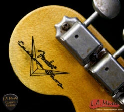 Fender Custom Shop L-Series 1964 Stratocaster Super Heavy Relic Shell Pink Rosewood 9231990856 - Serial Number - L11388 -L.A MUSIC Instruments Good 7 05195.1428614911.1280.1280