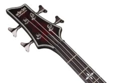 Schecter HR-EXTREME-4-LH-CRBS Crimson Burst 4 String Bass With EMG 35TW Pickups 1912-SHC -L.A MUSIC Instruments HELLRAISER 20EXTREME 204 20CRBS 20LH 20HEADSTOCK