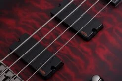 Schecter HR-EXTREME-4-LH-CRBS Crimson Burst 4 String Bass With EMG 35TW Pickups 1912-SHC -L.A MUSIC Instruments HELLRAISER 20EXTREME 204 20CRBS 20PICKUPS7