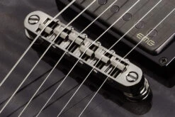 Schecter HR-HYBRID-C-1-TBB Hellraiser Hybrid C-1 Trans Black Burst 1922-SHC 8 Schecter HR-HYBRID-C-1-TBB Hellraiser Hybrid C-1 Trans Black Burst 1922-SHC -L.A MUSIC Instruments HELLRAISER HYBRID C 1 TBB BRIDGE