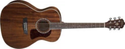 Washburn Heritage 10 Series 6 String Grand Auditorium Acoustic Guitar In Mahogany HG12S-O