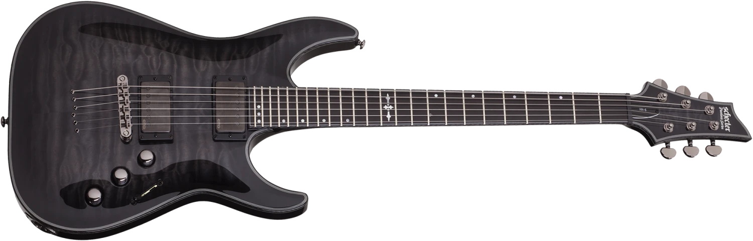 Schecter HR-HYBRID-C-1-TBB Hellraiser Hybrid C-1 Trans Black Burst 1922-SHC 1 Schecter HR-HYBRID-C-1-TBB Hellraiser Hybrid C-1 Trans Black Burst 1922-SHC