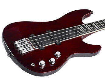Hagstrom Super Swede 4 String Bass Natural Mahogany SUSWEB-NMG 2 Hagstrom Super Swede 4 String Bass Natural Mahogany SUSWEB-NMG - Image 2