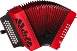 Hohner Accordion El Rey Del Vallenato With Carry Case