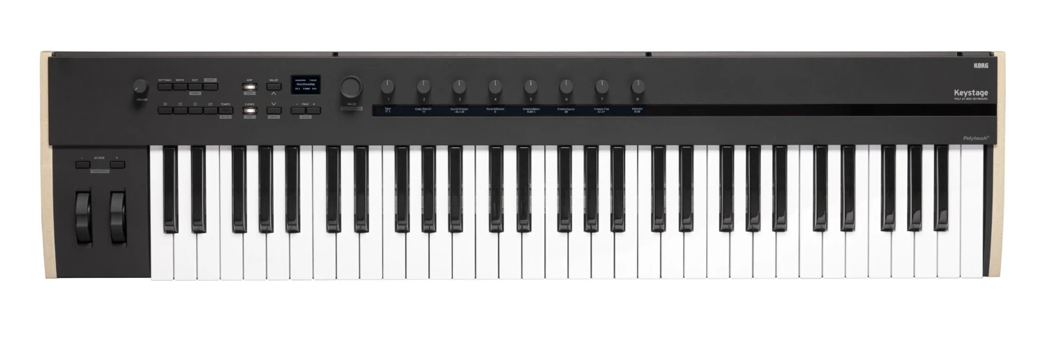 Korg 61 Key Polyphonic MIDI Keyboard / Controller KEYSTAGE61 1 Korg 61 Key Polyphonic MIDI Keyboard / Controller KEYSTAGE61