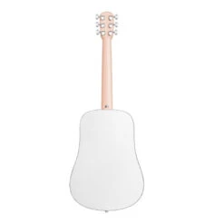 Lava Music ME Play 36” Acoustic / Electric Guitar With Gig Bag, Light Peach / Frost White L9200003 -L.A MUSIC Instruments L9200003 hqw 3