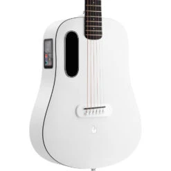 Lava Music ME Play 36” Acoustic / Electric Guitar With Gig Bag, Frost White L9200007 -L.A MUSIC Instruments L9200007 hqw 2