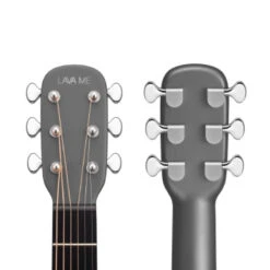 Lava Music ME 4 Carbon Fiber 36” Acoustic / Electric Guitar With Gig Bag, Space Grey L9210001 -L.A MUSIC Instruments L9210001 hqw 4