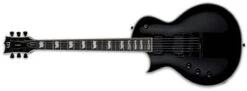 ESP LTD EC-1000S Fluence Left Handed Electric Guitar Black LEC1000SBLKFLH