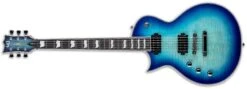 ESP LTD EC-1000T CTM Left-Handed Electric Guitar, Violet Shadow LEC1000TCTMFMVSHLH