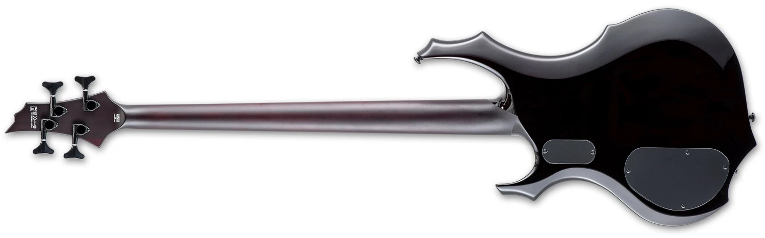 ESP LTD F-1004 4-String Electric Bass, See-thru Black Cherry Sunburst LF1004FMSTBCSB 2 ESP LTD F-1004 4-String Electric Bass, See-thru Black Cherry Sunburst LF1004FMSTBCSB - Image 2