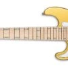 ESP LTD JRV-8 Javier Reyes 8-String Left-Handed Electric Guitar, Metallic Gold LJRV8MGOLH