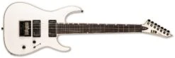 ESP LTD MH-1007 Evertune Electric Guitar, Snow White LMH1007ETSW