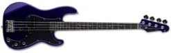 ESP LTD Surveyor 87 Electric Bass, Dark Metallic Purple LSURVEYOR87DMP