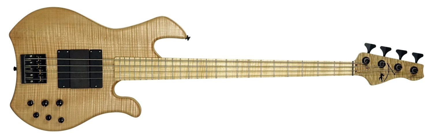 Mark Bass Kilimanjaro 4-string Electric Bass Flamed Maple Top Natural MB-KILIMANJARO-4 1 Mark Bass Kilimanjaro 4-string Electric Bass Flamed Maple Top Natural MB-KILIMANJARO-4