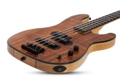Schecter Michael Anthony Koa Top USA Signature Electric Bass Koa With Natural Gloss 7058-SHC -L.A MUSIC Instruments MICHAEL 20ANTHONY 20SIGNATURE 202019 20NAT 20GLOSS 20 201902009 20BODY 20LAYING
