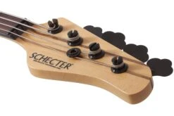 Schecter Michael Anthony Koa Top USA Signature Electric Bass Koa With Natural Gloss 7058-SHC -L.A MUSIC Instruments MICHAEL 20ANTHONY 20SIGNATURE 202019 20NAT 20GLOSS 20 201902009 20HEADSTOCK