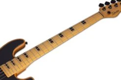 Schecter MODEL-T-SESSION-5-ANS 5 String Bass Aged Natural Satin 2847-SHC -L.A MUSIC Instruments MODEL T5NASNECKFULL
