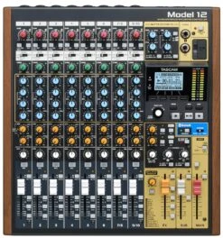 Tascam 10-Channel Mixer With 12-Track Recorder And USB Audio Interface MODEL12