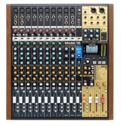 Tascam 14-Channel Analogue Mixer With 16-Track Digital Recorder MODEL16
