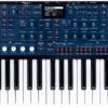 Korg 37-Key Virtual Analog Modeling Synthesizer With Piano Keys & Soft Case MULTIPOLY
