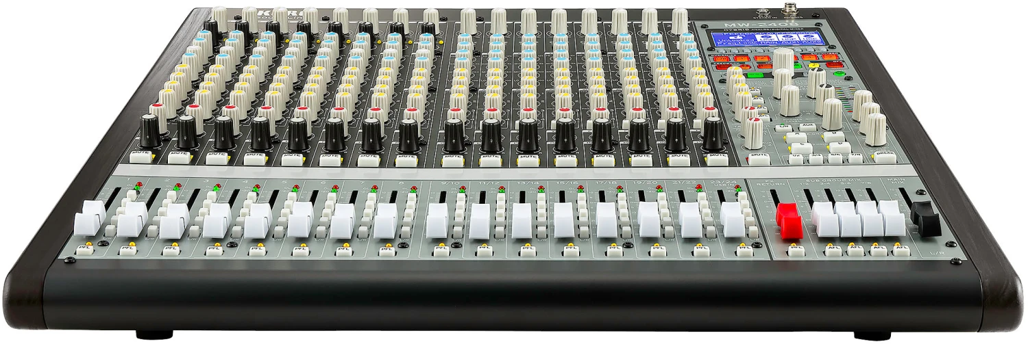 Korg 24 Channel Hybrid Analog Digital Mixer MW2408 2 Korg 24 Channel Hybrid Analog Digital Mixer MW2408 - Image 2