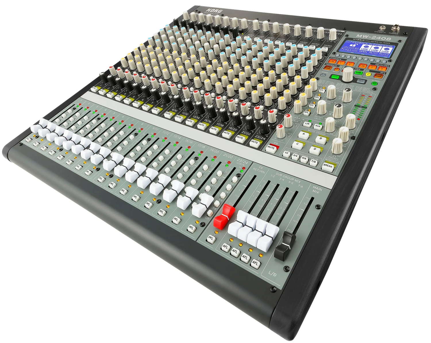Korg 24 Channel Hybrid Analog Digital Mixer MW2408 3 Korg 24 Channel Hybrid Analog Digital Mixer MW2408 - Image 3