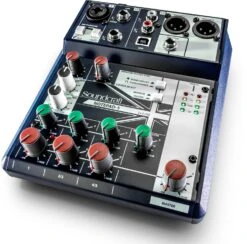 SOUNDCRAFT NOTEPAD-5 5-CHANNEL MIXER -L.A MUSIC Instruments NOTEPAD 5