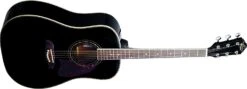 Oscar Schmidt OG2B Dreadnought Black Gloss