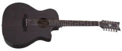 Schecter ORLEANS-STUDIO-12AC-SSTBLK Orleans Studio Acoustic Electric 12 String Satin See Through Black 3714-SHC