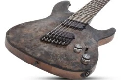 Schecter Omen Elite-7 Multiscale 7 String Charcoal 2463-SHC -L.A MUSIC Instruments OmenElite 7MS.Charcoal.05