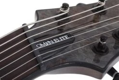 Schecter Omen Elite-7 Multiscale 7 String Charcoal 2463-SHC -L.A MUSIC Instruments OmenElite 7MS.Charcoal.11