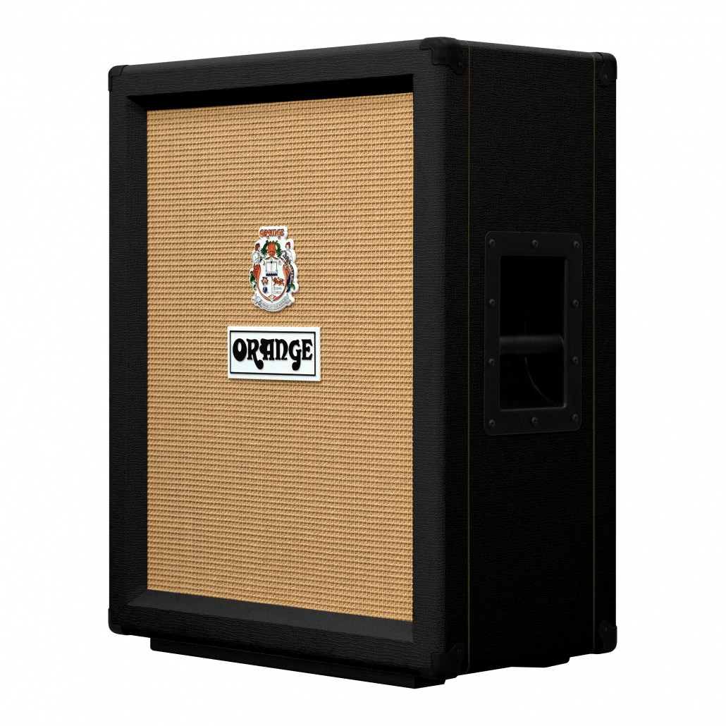 Orange Amplifiers PPC212V Vertical 212 Extension Cabinet Black 2 Orange Amplifiers PPC212V Vertical 212 Extension Cabinet Black - Image 2