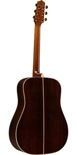 Takamine P7D Pro Series 7 Dreadnought Acoustic-Electric Guitar Bundle With Hardshell Case -L.A MUSIC Instruments P7D hqw back