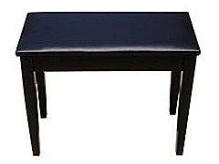 Korg Black Piano Bench With Storage Compartment PB-KRG-BK