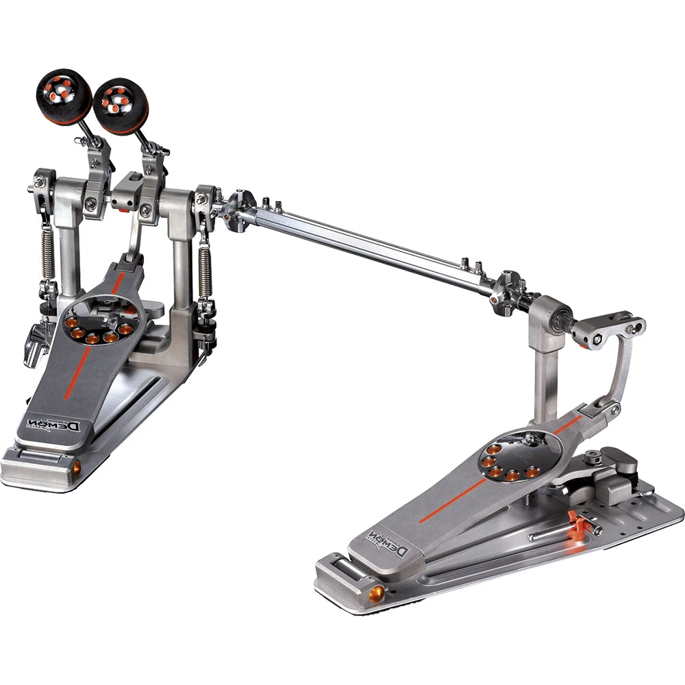 Pearl P 3002DL Eliminator Demon Drive Double Pedal W Case, Left Footed 1 Pearl P 3002DL Eliminator Demon Drive Double Pedal W Case, Left Footed