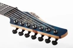 Schecter Reaper-7 Multiscale 7 String Satin Sky Burst 1510-SHC -L.A MUSIC Instruments REAPER 7 MS SKYBURST HEADSTOCK HIGHRES