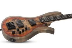 Schecter Riot-4 Electric Bass Inferno Burst 1451-SHC -L.A MUSIC Instruments RIOT 4 SIB INCORRECT MF TILT 1