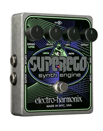 Electro-Harmonix Superego Synth Guitar Effects Pedal 1 Electro-Harmonix Superego Synth Guitar Effects Pedal