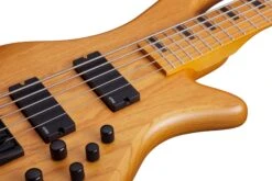 Schecter STILETTO-SESSION-5-ANS Natural Satin 5 String Bass With EMG 40DC 40J Pickups 2851-SHC -L.A MUSIC Instruments SESSION 20STILETTO 205 20ANS 20PICKUPS