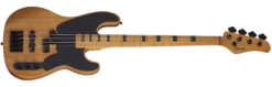 Schecter MODEL-T-SESSION-4-ANS Natural Satin 4 String Bass With EMG P J Pickups 2848-SHC